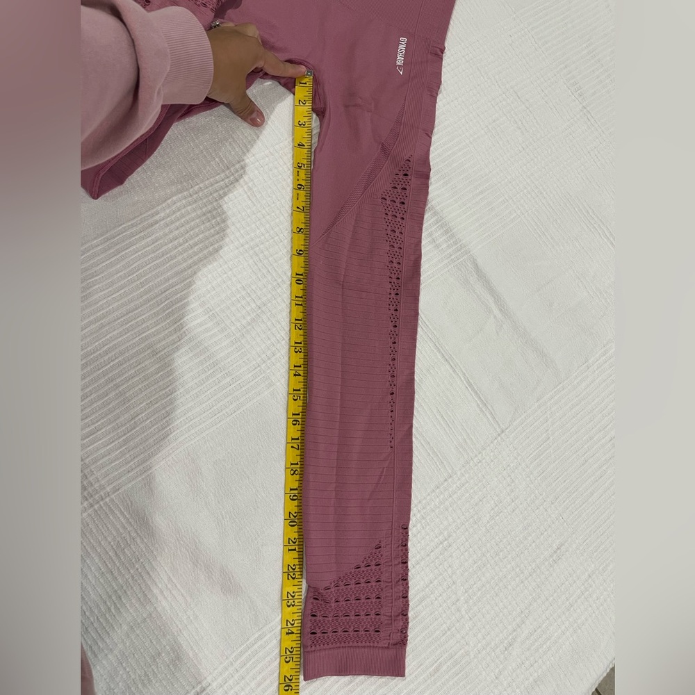 Gymshark Seamless Leggings Set in Blue and Pink, XS - Picture 10 of 12
